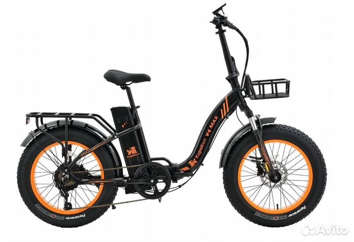 Электрофэтбайк Kugoo V4 Max