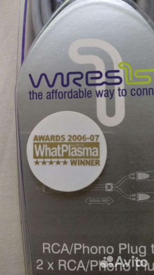 Межблочный кабель rca