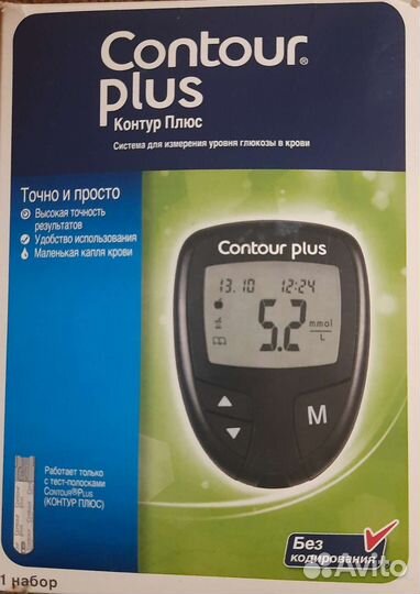 Глюкометр contour plus