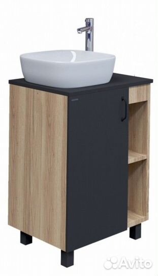 Мебель для ванной Grossman Флай 70 серая/дуб сонома GR-3019