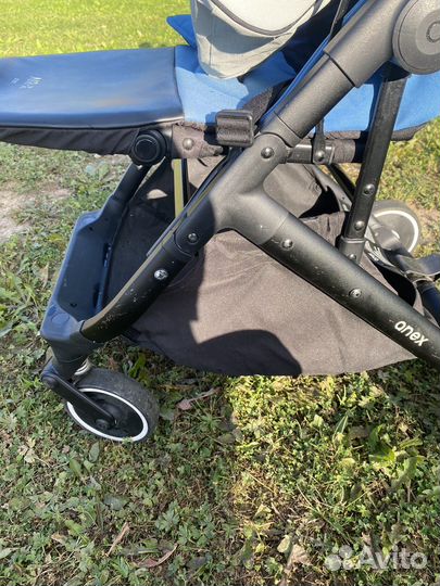 Коляска aner air x синяя