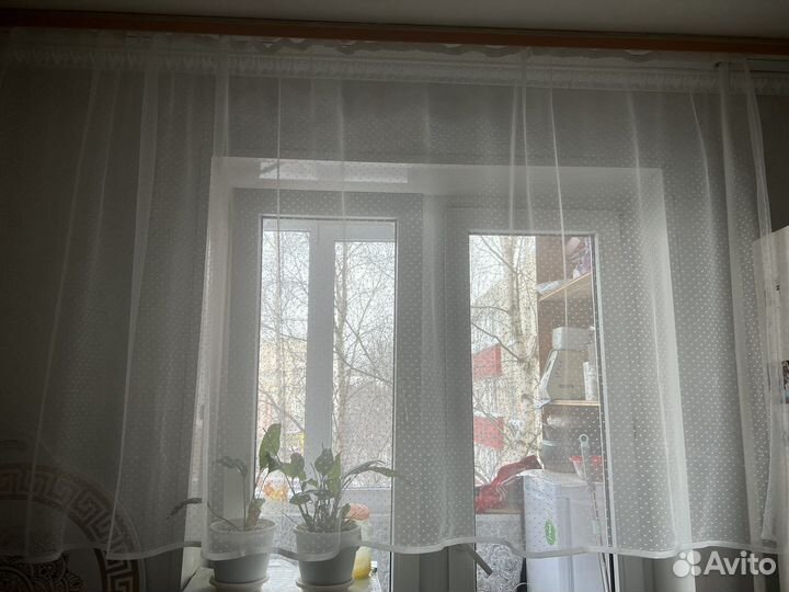 Тюль на кухню новая