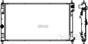 Радиатор chrysler/dodge/jeep 30918501 Sakura