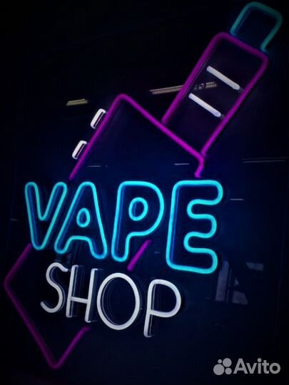 Неоновая вывеска неон 4