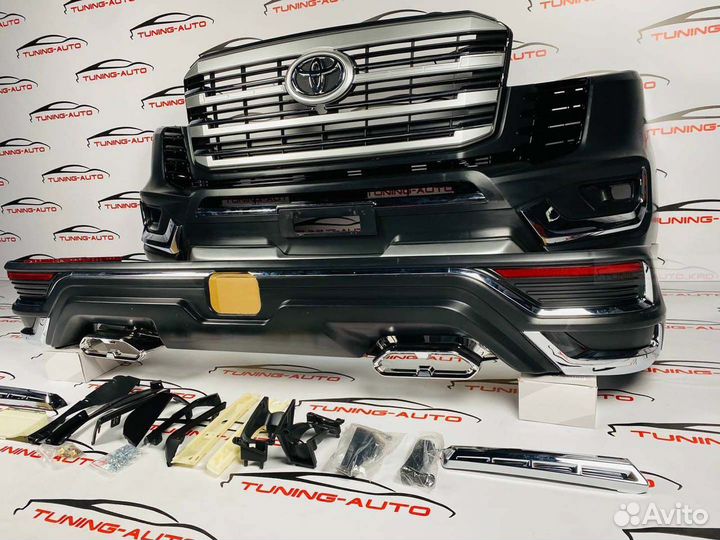 Обвес Toyota Land Cruiser 200 стиль 300 D0706