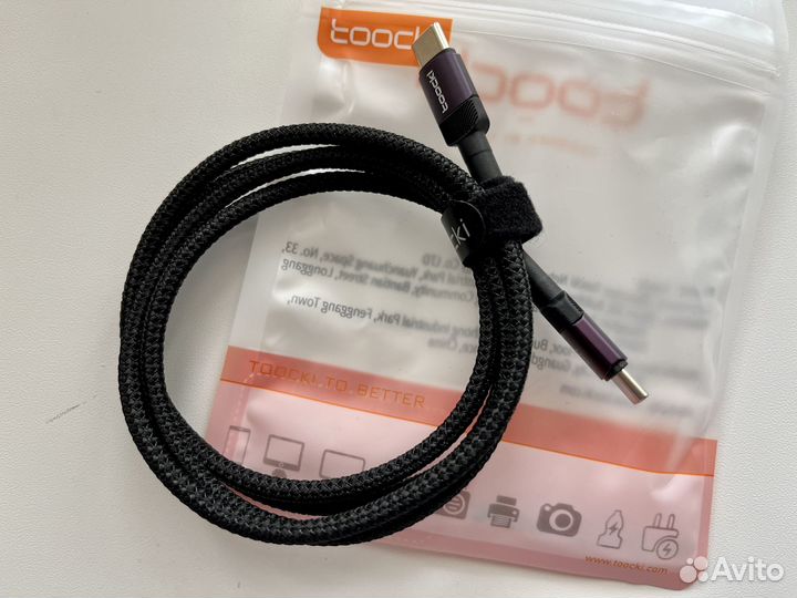 Кабель Toocki, USB Type-C, 60 Вт