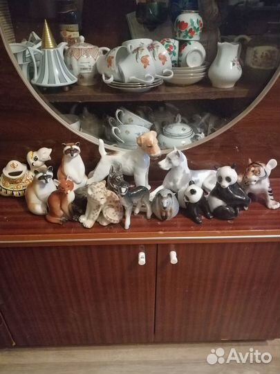 Фарфоровые фигурки лфз СССР Животные