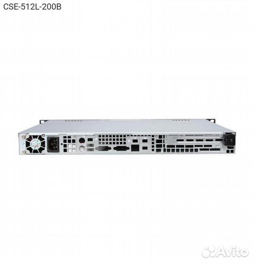 Корпус Supermicro SuperChassis 512L-200B Rack 200В