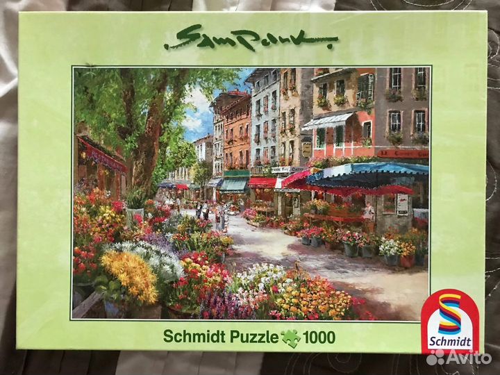 Пазлы. Много