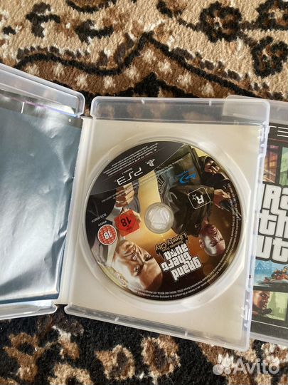 Диски на ps3 grand theft auto v