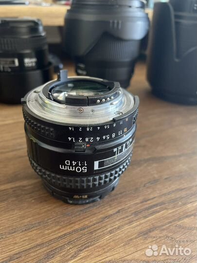 Объектив nikon 50mm 1.4 d