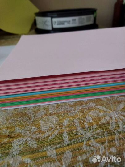 Бумага a4 цветная