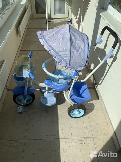 Трехколесный детский велосипед