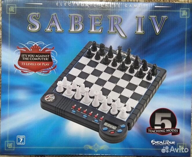Электронные шахматы Excalibur Electroniks Saber IV