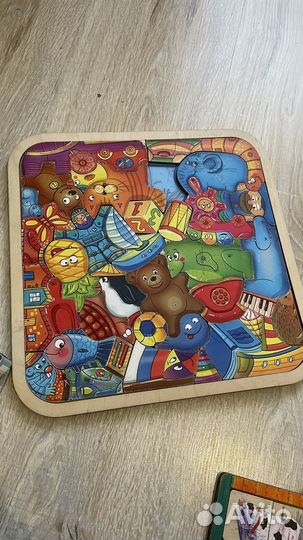 Развивающие деревянные игрушки