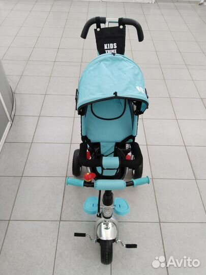 Новый велосипед с ручкой