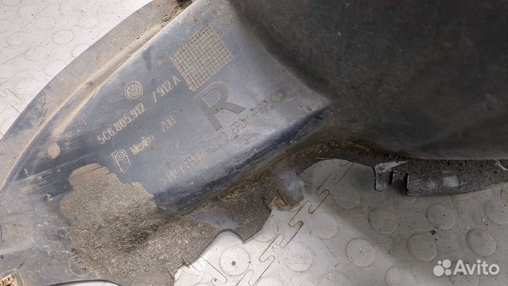 Защита арок (подкрылок) Volkswagen Jetta 6, 2011