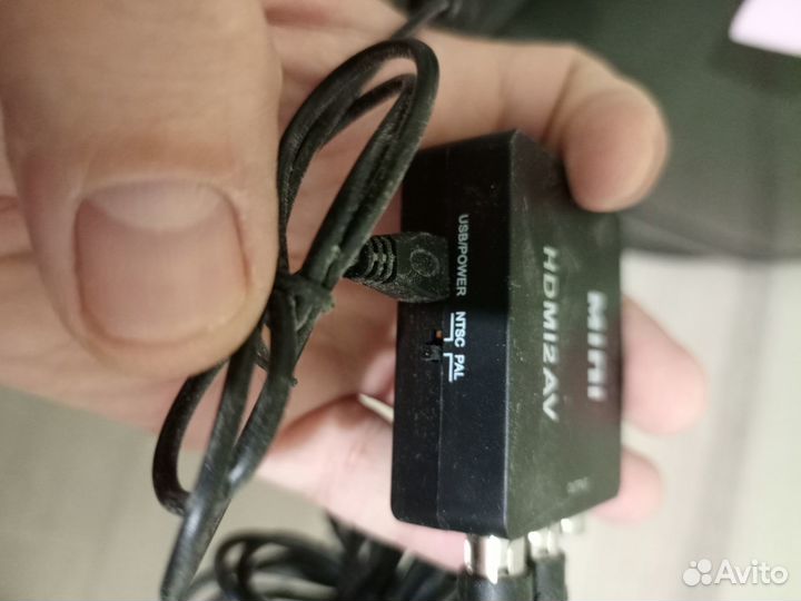 Переходник hdmi-3RCA (hdmi2AV mini)