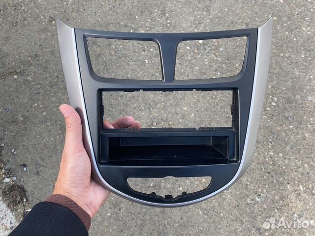 Переходная рамка 1 din Solaris I оригинал