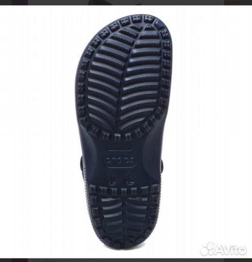 Crocs сабо мужские 42 43, цвет черный, оригинал