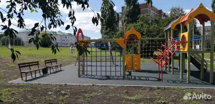 Бесшовное резиновое покрытие для подрядчиков