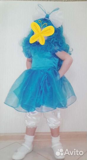 Карнавальный костюм для девочки Мальвина