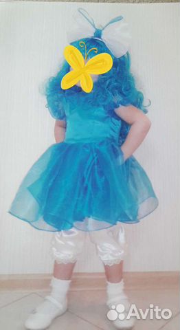 Карнавальный костюм для девочки Мальвина