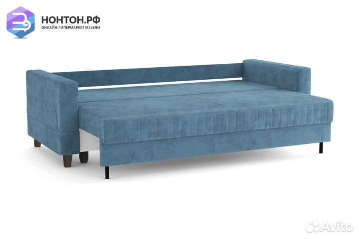 Диван выкатной евромагнат бирюзовый