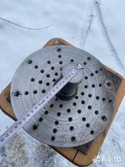 Планшайба на токарный патрон