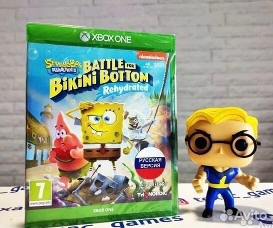 Губка Боб Xbox One - обмен на ваши игры - прокат