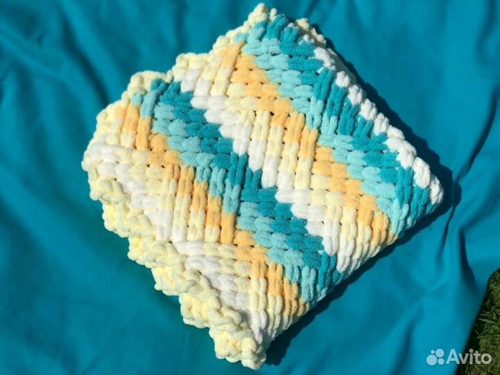 Плед (одеяло) для новорожденного из Alize puffy