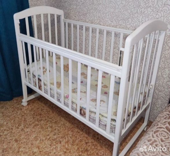 Кроватка детская с наполнением