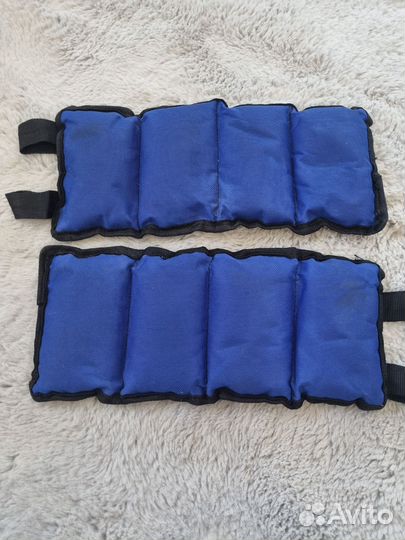 Утяжелители для ног и рук по 1 кг