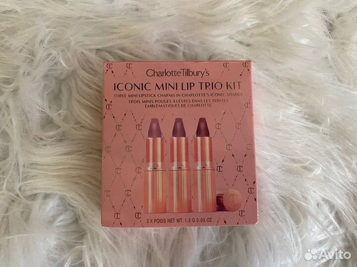 Подарочный набор помад Charlotte Tilbury 3 шт