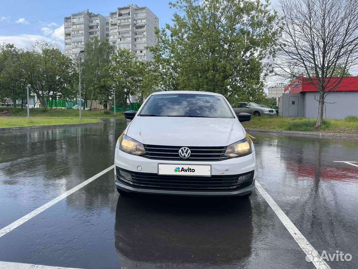 Volkswagen Polo 1.6 AT, 2018, 230 000 км