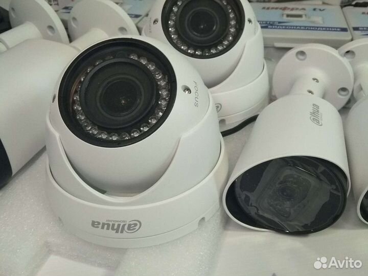 15 Камер видеонаблюдения 4Мп регистратор Dahua