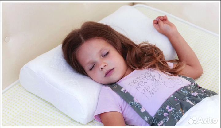Подушка ортопедическая askona kids 3+