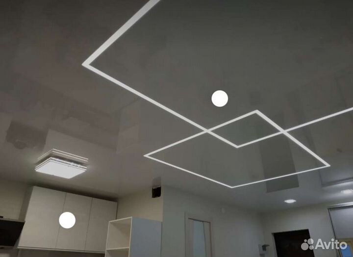 Натяжные потолки