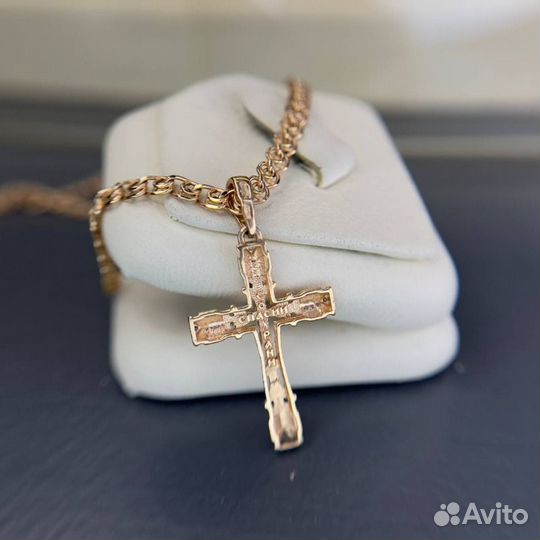 Золотой крест 585 золото