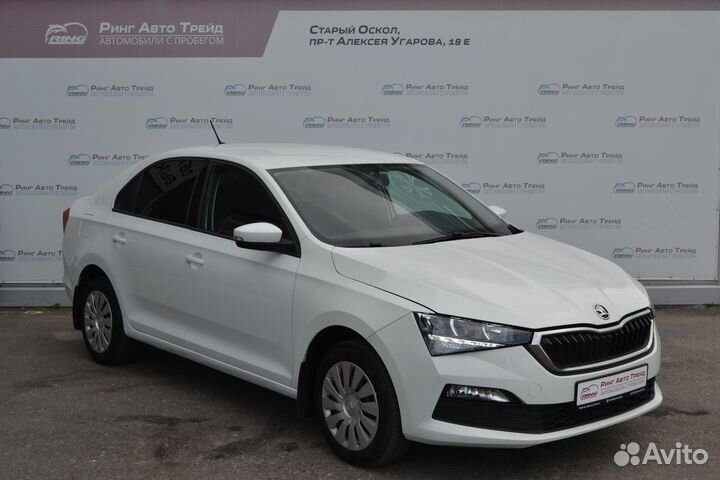 Skoda Rapid 1.6 AT, 2021, 118 750 км