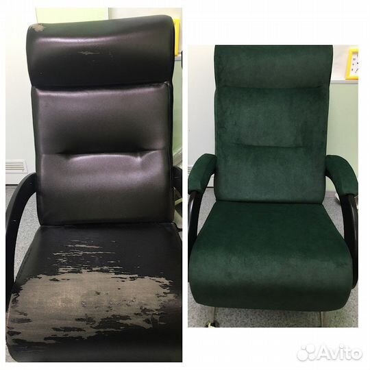 Перетяжка мягкой мебели