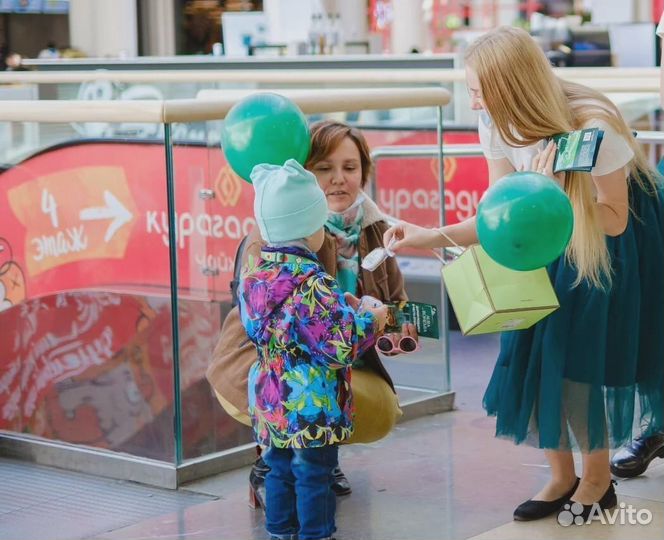 Промоутер с 18 лет