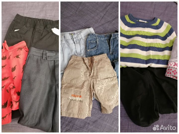 Вещи пакетом на мальчика 128