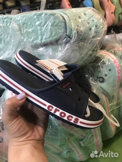 Crocs мужские шлепки