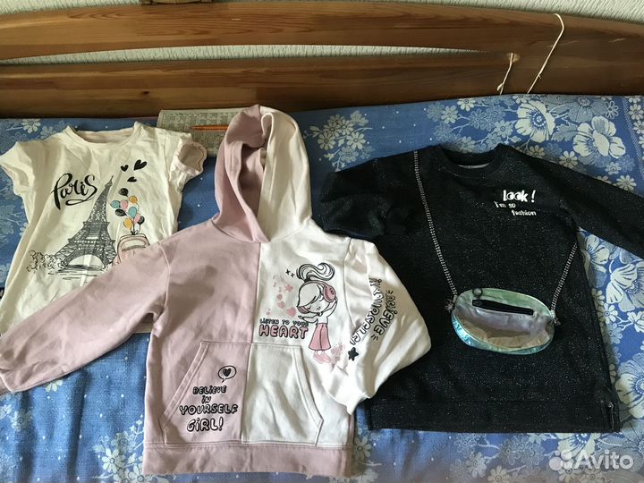 Одежда для девочки 7-8 лет