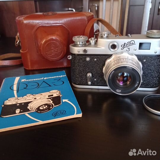 Плёночный фотоаппарат фэд-3