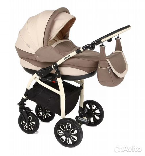 Детская коляска adamex loran 2в1 б. у