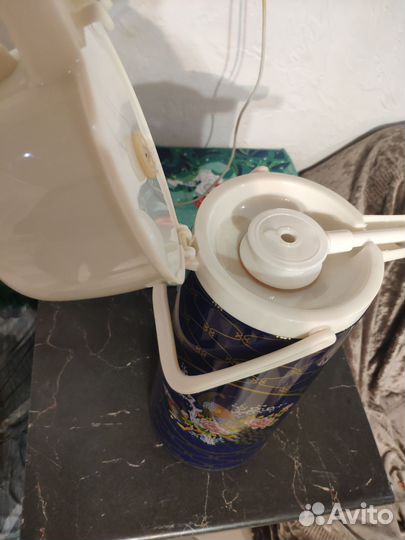 Термос со стеклянной колбой