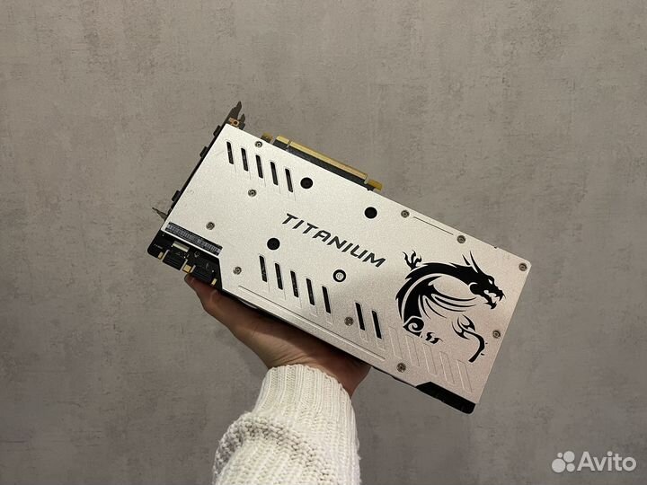 Видеокарта MSI Gaming Titanium GTX1070 Ti 8GB