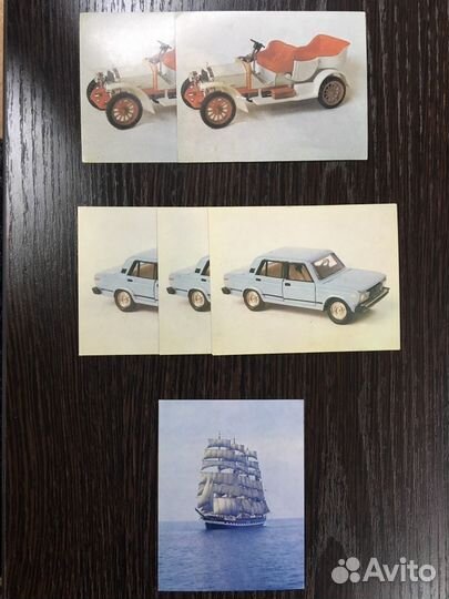 Открытки - Мини, 80-х годов